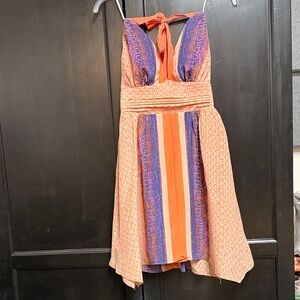 Guess Dress in Orange and Purple